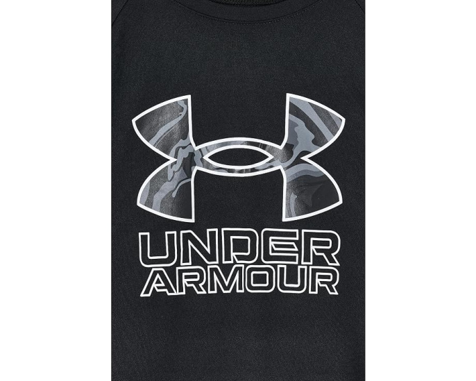 Футболка Under Armour Tech Hybrid Print с длинным рукавом для детей