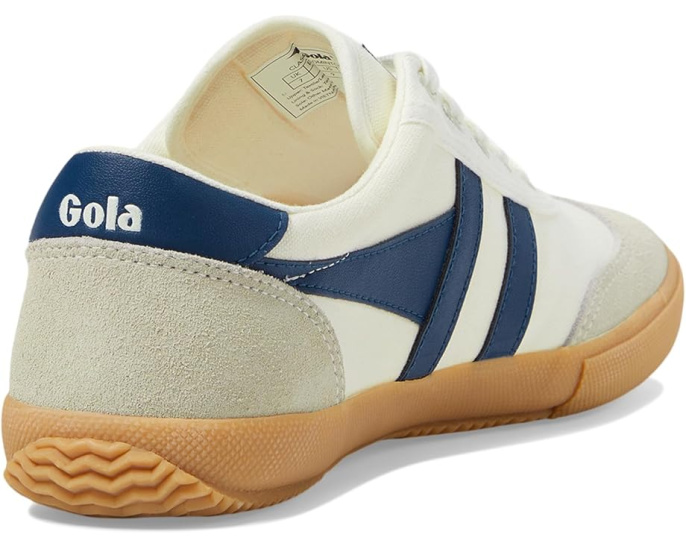 Кроссовки Gola Badminton из хлопка с замшевыми вставками