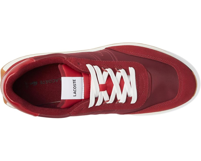 Кроссовки Lacoste L-Spin из нейлона и замши с круглым носком