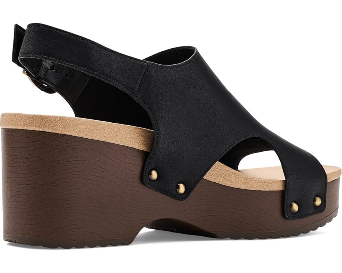 Сандалии Dr. Scholl's Wrenlee на платформе с открытым носком и текстурированным каблуком