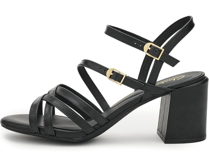 Вечерние сандалии Clarks Ezoria Strap на каблуке-платформе