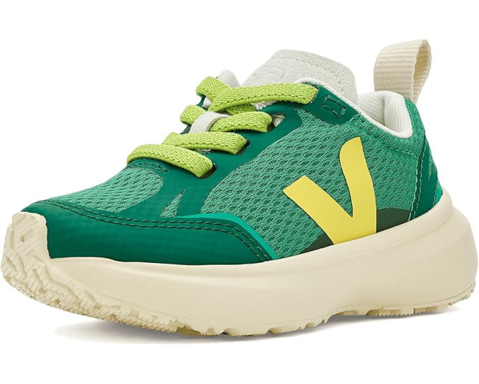 Детские кроссовки VEJA Small Canary для малышей с каучуковой подошвой