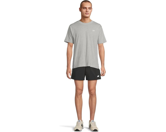 Хлопковая футболка New Balance Sport Essentials с принтом