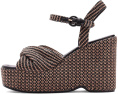 Сандалии Joanne от Circus NY by Sam Edelman на платформе из рафии