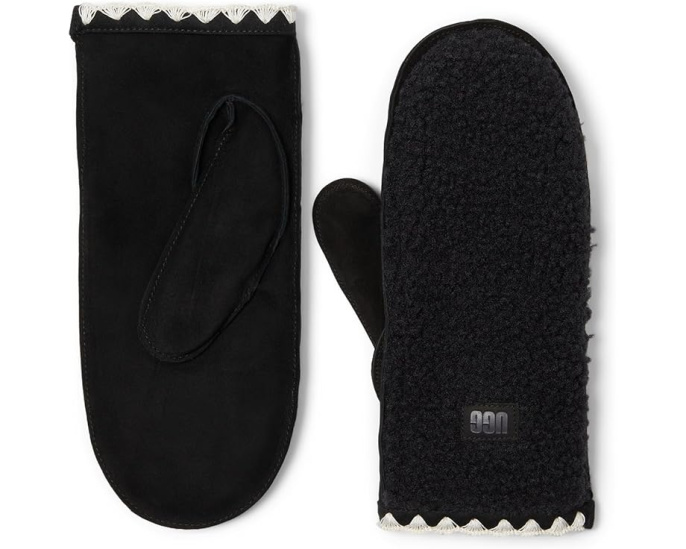 Варежки UGG Uggfluff Scalloped Mitten с отделкой фестонами