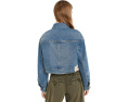 Укороченная куртка Blink AllSaints из органического денима