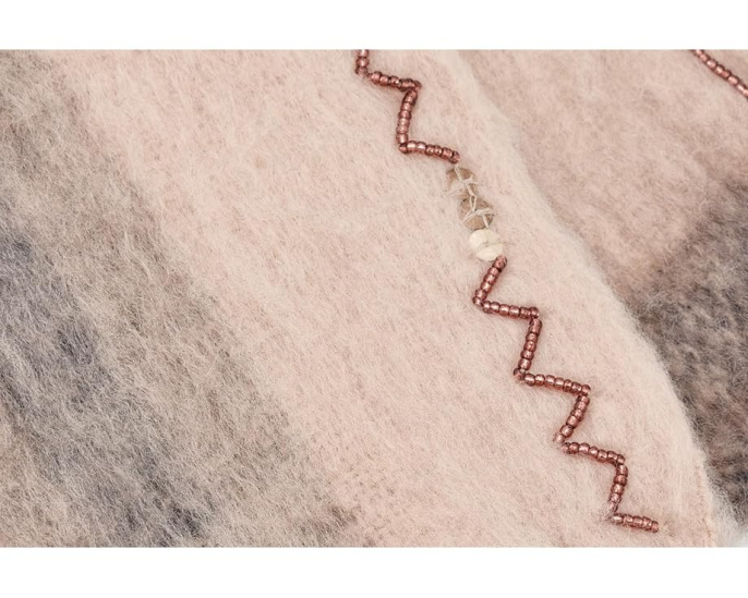 Free People Highland Plaid узкий шарф в клетку