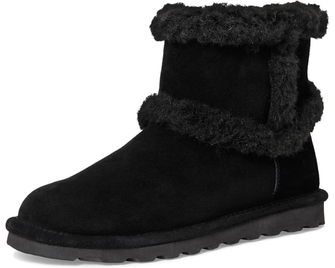 Зимние сапоги Bearpaw Kate до икры с меховой отделкой и защитой Bearcoat