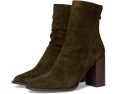 Ботинки Steve Madden Obsession на квадратном каблуке с замком молнией и верхом из замши
