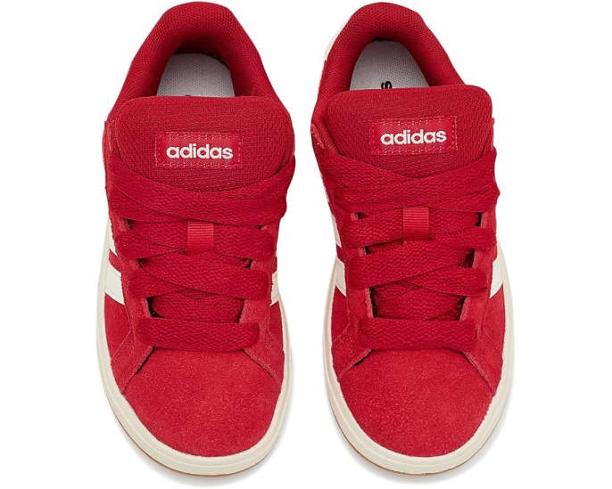 Adidas Grand Court 00s для детей с милым сердечным акцентом