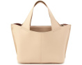 Сумка HOBO Vida Small Tote бежевая с ремешком