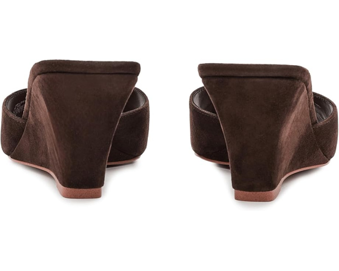 Сандалии Seleste на танкетке из рафии Steve Madden