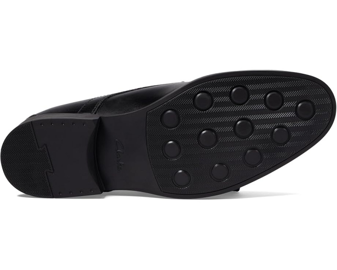 Clarks Оксфорды Whiddon Plain из натуральной кожи с круглым носком