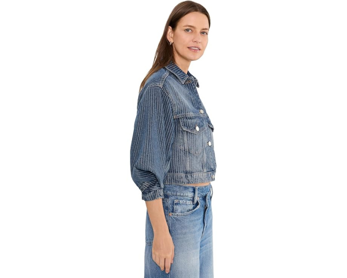 Куртка AllSaints Luca Stripe с полоской