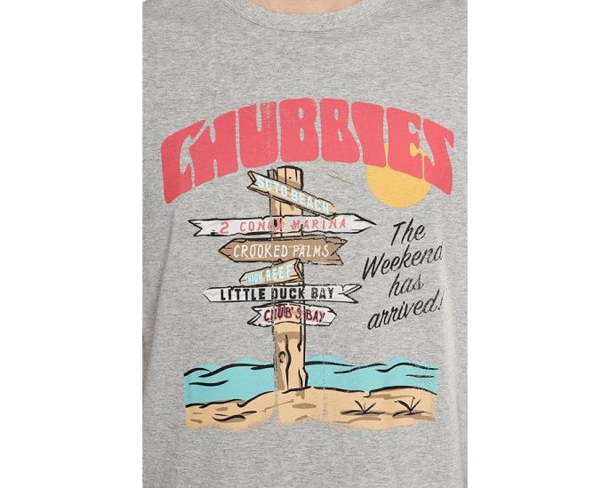 Футболка The Fork In The Road Chubbies с круглым вырезом