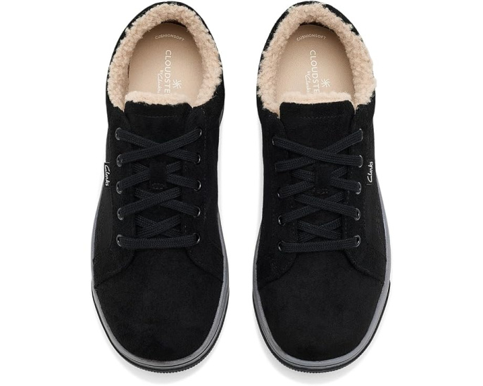 Зимние кроссовки Clarks Breeze Warm с флисовой подкладкой