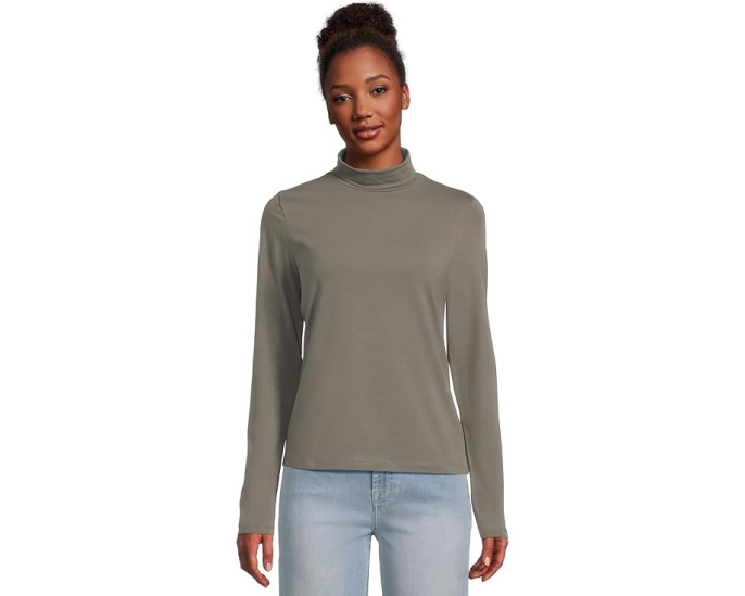 Водолазка PACT Luxe Stretch Jersey Slim из органического хлопка
