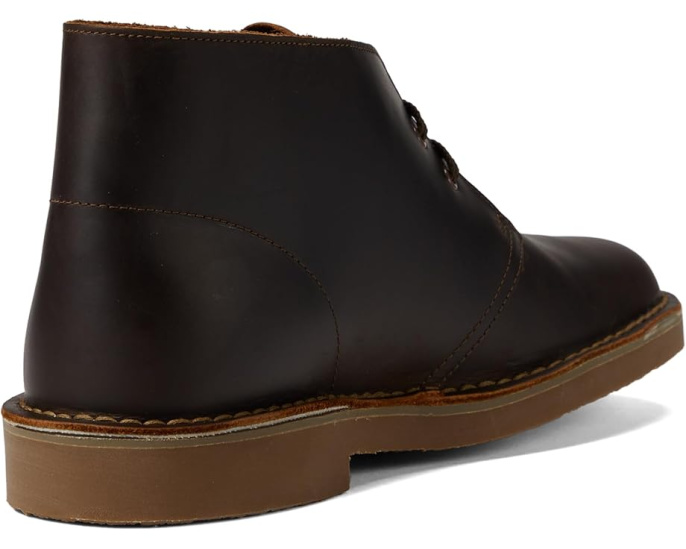 Ботинки Clarks Bushacre 3 чукка на шнуровке с резиновой подошвой