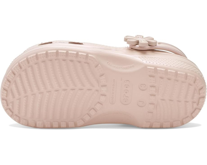 Кроксы Crocs Kids Classic Pearl Shine Clogs с материалом Croslite