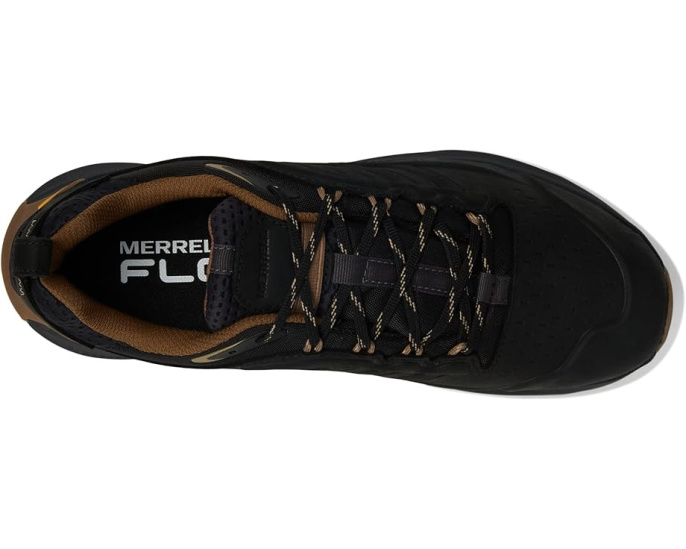 Кроссовки Merrell Moab Speed 2 Leather Waterproof с технологией FlexPlate и подошвой Vibram