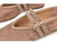 Балетки Steve Madden Lydia на ремешке с пряжкой из замши