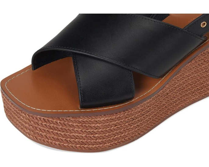 Сандалии Madewell Gabriella на платформе с перекрестными ремнями