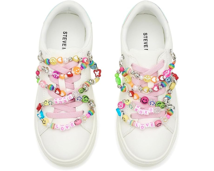 Кеды Hushed Steve Madden для детей с шнурками-подвесками