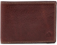 Johnston & Murphy Double Contrast Stitch кошелек-бифолд с контрастной строчкой