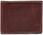 Johnston & Murphy Double Contrast Stitch кошелек-бифолд с контрастной строчкой