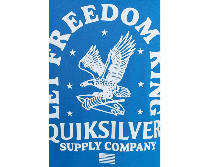 Футболка Quiksilver Freedom Ring с принтом