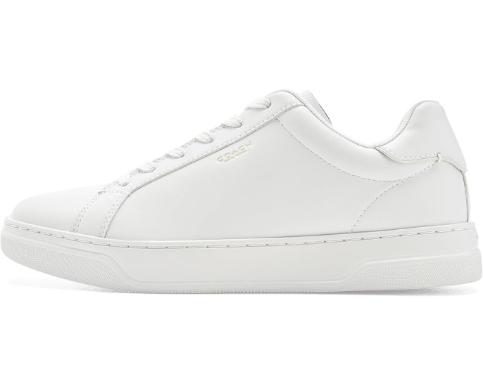 Кожаные кроссовки High Line Sneaker от COACH для повседневного образа