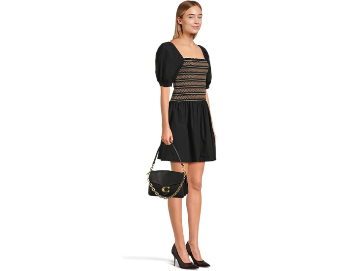 COACH Chain Tabby Shoulder Bag женская сумка через плечо на цепочке