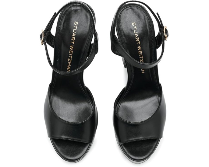 Stuart Weitzman Reade Platform туфли на платформе и каблуке 13 см черные