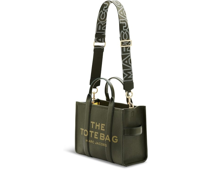 Ремешок Marc Jacobs The Outline Logo Webbing с логотипом и застежкой-карабином