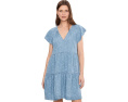 Платье Tiered Flutter Sleeve от Liverpool с оборками