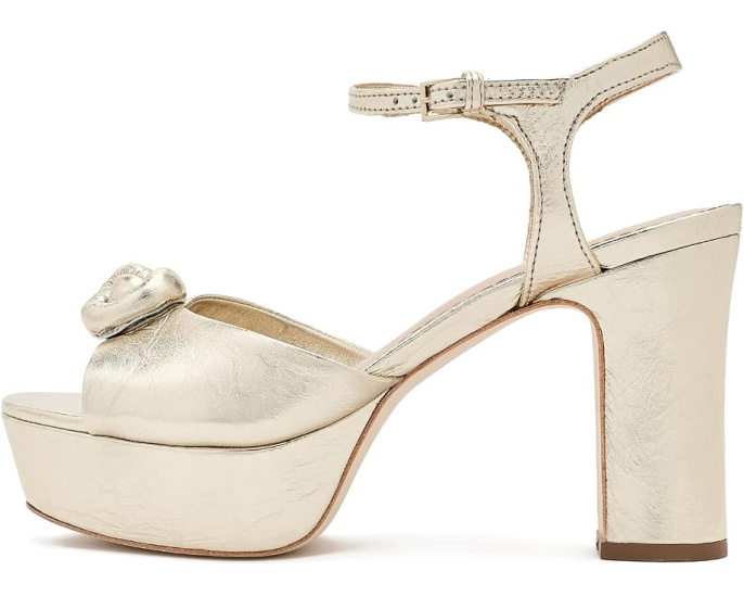 Arianna Metallic Platform Sandals