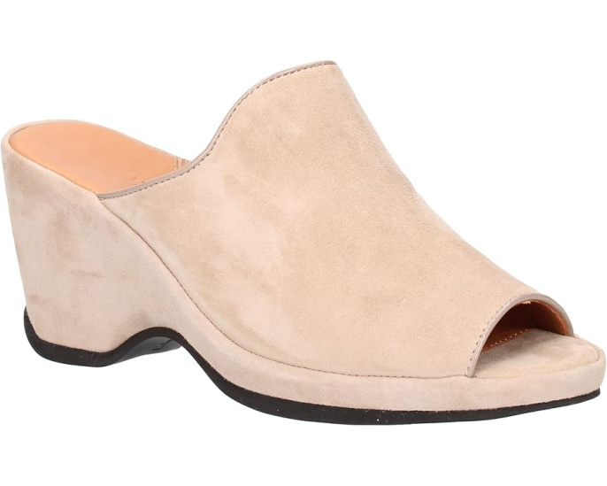 Мюли L'Amour Des Pieds Orman из замши на танкетке