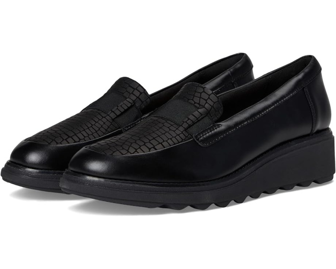 Лоферы Clarks Sharon Pace на платформе с подошвой EVA и стелькой Ortholite