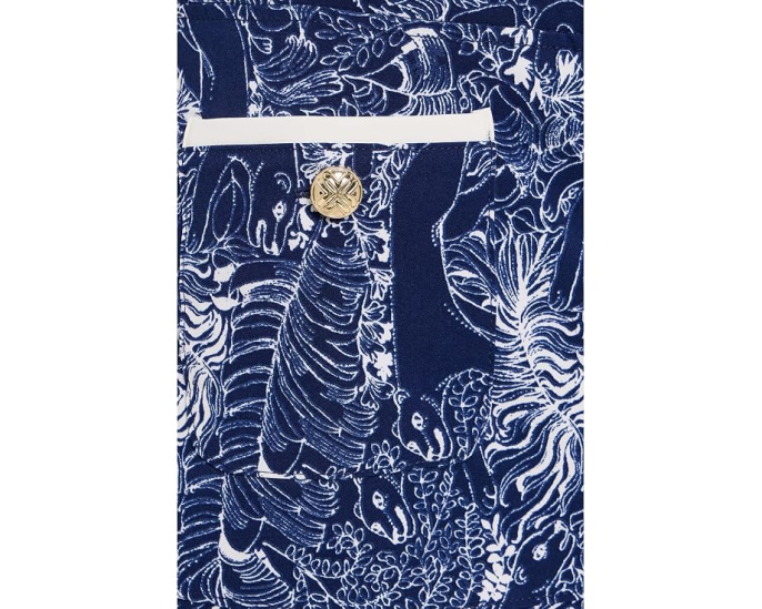 Lilly Pulitzer юбка-шорты Luisa с защитой UPF 50+