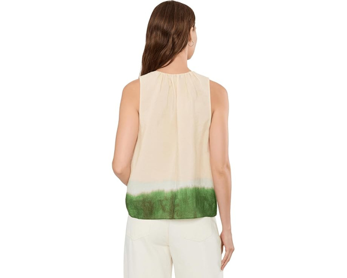 Топ Vince Dip Dye A-Line без рукавов с градиентом