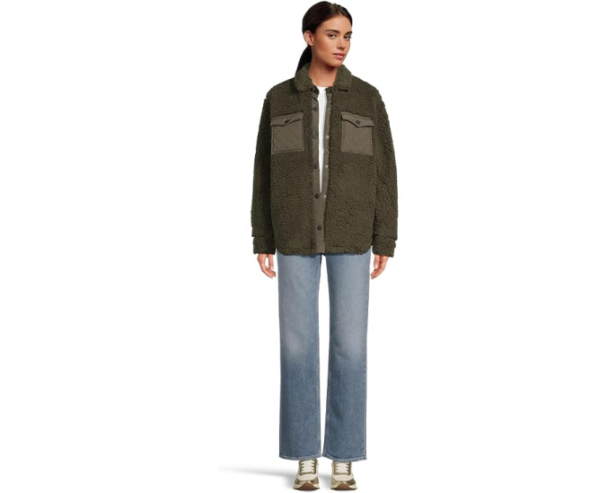 Куртка Calm Seas Shacket от Salty Crew с подкладкой из шерпы