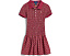 Floral Smocked Stretch Mesh Polo Dress (Toddler/Little Kid)