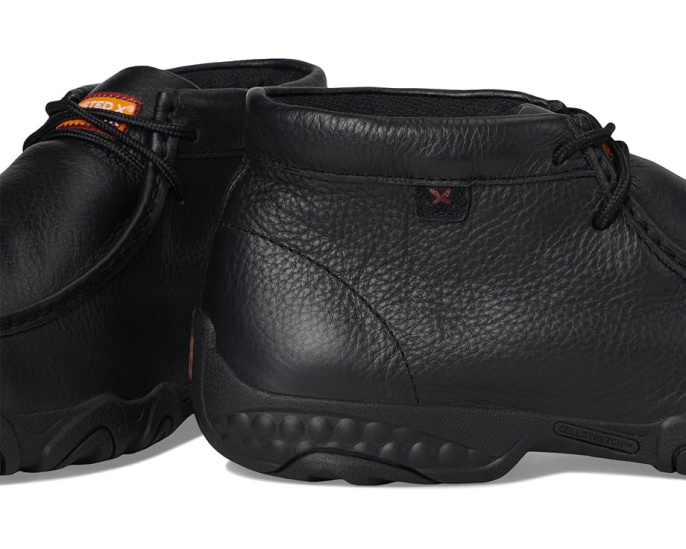Рабочие мокасины Twisted X Work Chukka с защитным мыском и технологией CellStretch