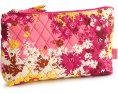 Средний косметический чехол Vera Bradley в цветочный принт