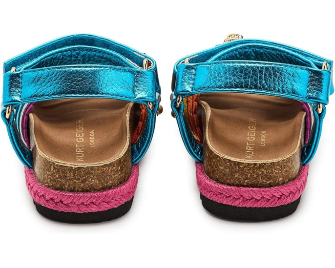 Эспадрильи Kurt Geiger London Kids Mini Kensington для малышей с липучкой