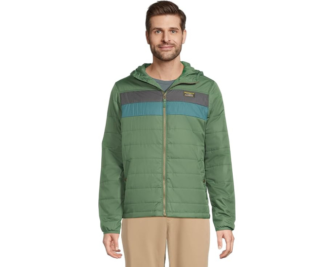 Пуховая куртка L.L.Bean Mountain Classic с капюшоном
