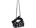 Мини-сумка Marc Jacobs The Gem Nylon Bow с бантом и съемным мешочком