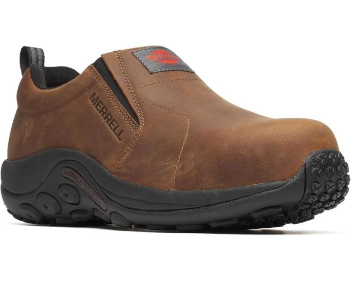 Ботинки Merrell Jungle Moc Leather с композитным носком и защитой EH