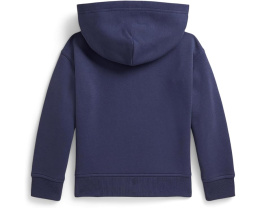Худи Polo Ralph Lauren Kids Big Fit с логотипом из флиса для малышей и детей младшего возраста