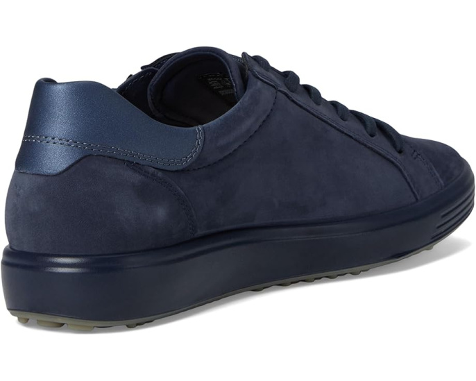 Кроссовки ECCO Soft 7 Side Zip Lace с боковой молнией и кожаным верхом